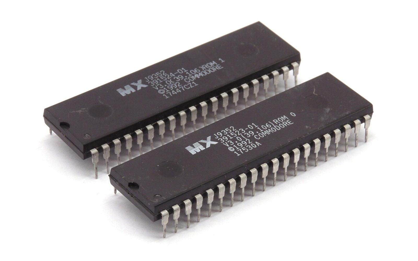 A close up photograph of ROM